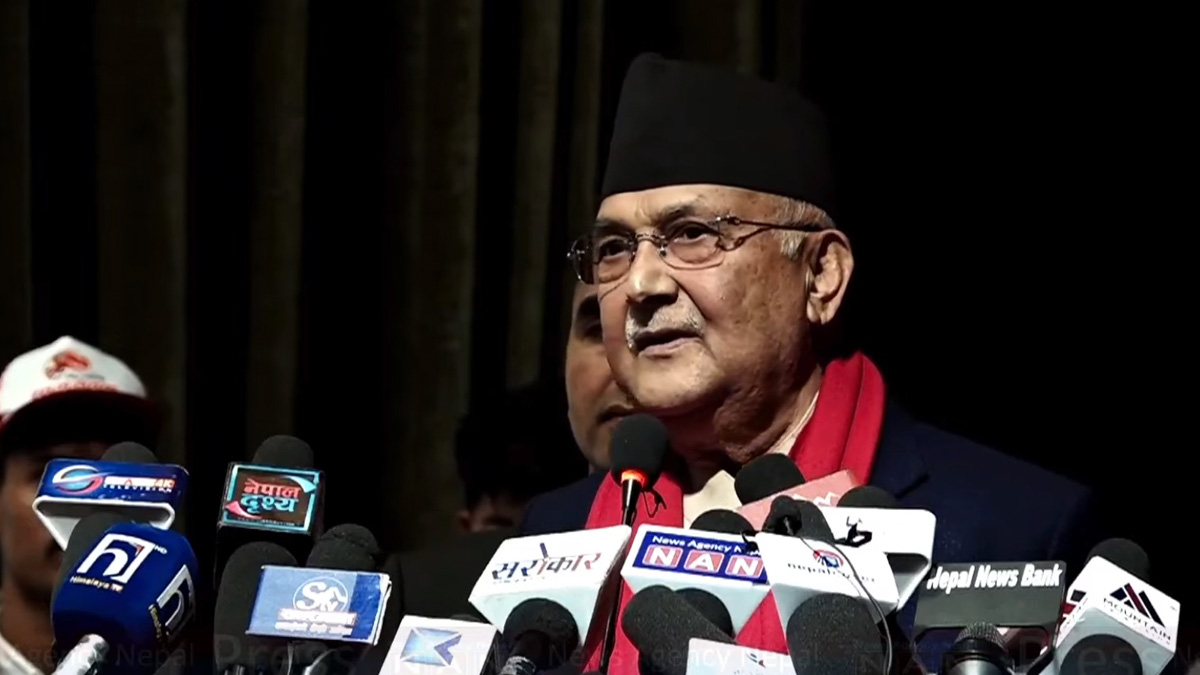 राष्ट्रपतिमा एमालेले उम्मेदवार उठाउँछ त्यसमै सबैकाे सहमति हुनुपर्छ : ओली 